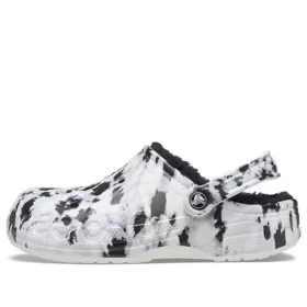 Baya Lined Clog, unisex, blancos y grises «White Grey»