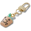 Bonito colgante para bolsos con forma de bebida Boba