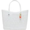 Bonito colgante para bolsos con forma de cubo de palomitas