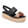 Brooklyn Low Wedge «Negro Marrón»