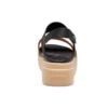 Brooklyn Low Wedge «Negro Marrón»