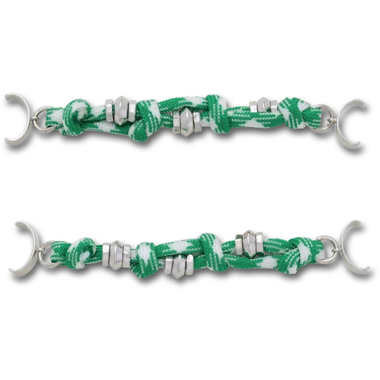 Cadena para sandalias con cordón verde, paquete de 2 colgantes Jibbitz™ Cadena para sandalias con cordón verde, paquete de 2 colgantes Jibbitz™