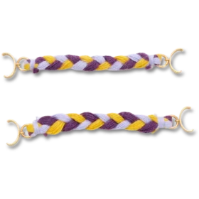 Cadena para sandalias trenzada multicolor, paquete de 2 colgantes Jibbitz™