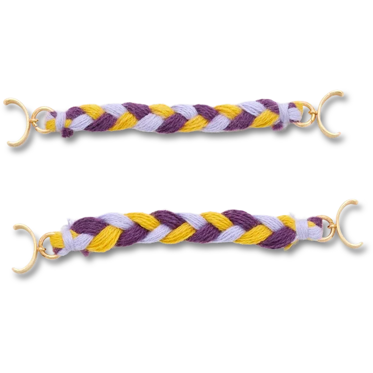 Cadena para sandalias trenzada multicolor, paquete de 2 colgantes Jibbitz™ Cadena para sandalias trenzada multicolor, paquete de 2 colgantes Jibbitz™