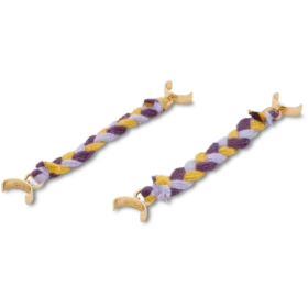 Cadena para sandalias trenzada multicolor, paquete de 2 colgantes Jibbitz™