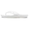 Chanclas clásicas Crocs Classic Flip Casual, unisex, blancas
