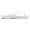 Chanclas clásicas Crocs Classic Flip Casual, unisex, blancas