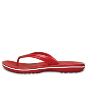 Chanclas Crocband Flip «Rojo-Blanco»
