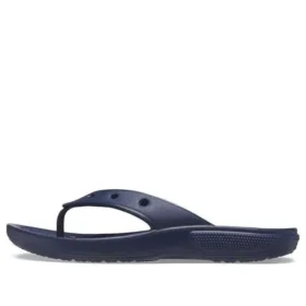 Chanclas informales Classic Crocs Flip unisex azul marino