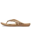 Chanclas Kadee II con estampado de leopardo, marrón