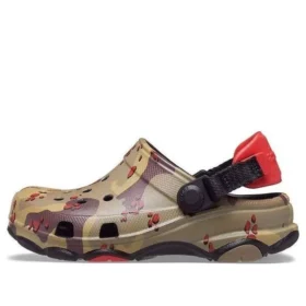 Classic All-Terrain Clog con estampado de camuflaje «Marrón, verde y negro»