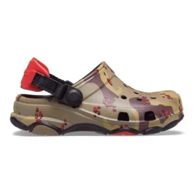 Classic All-Terrain Clog con estampado de camuflaje «Marrón, verde y negro»
