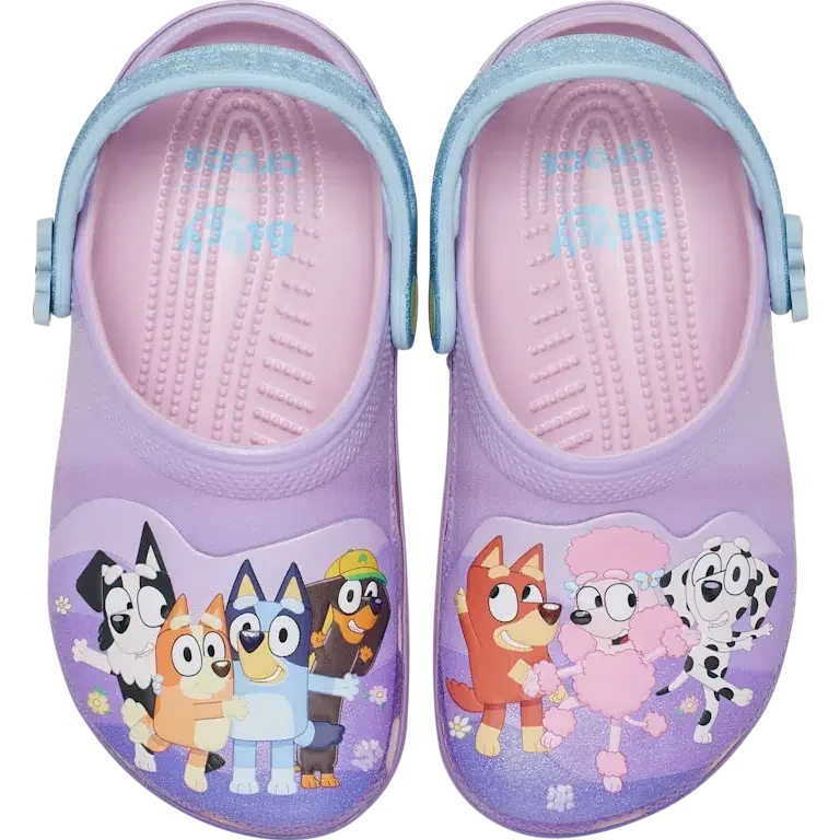 Classic Clog «Bluey Friends Forever» para niños pequeños Classic Clog «Bluey Friends Forever» para niños pequeños