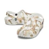 Classic Clog con estampado de camuflaje para la playa «White Camouflage»