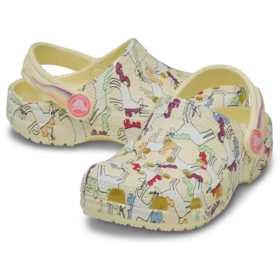 Classic Clog con estampado de unicornio T