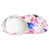 Classic Clog con estampado Tie-Dye «Garnet & Multi»