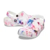 Classic Clog con estampado Tie-Dye «Garnet & Multi»