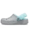 Classic Clog con forro polar para mantener los pies calientes «Gris azul»