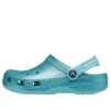 Classic Clog con Glitter «Azul verdoso»