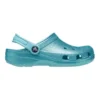 Classic Clog con Glitter «Azul verdoso»