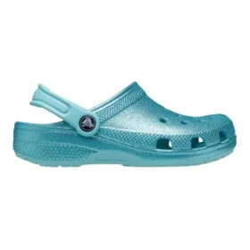Classic Clog con Glitter «Azul verdoso»