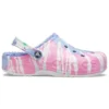 Classic Clog Crocs con estampado Tie-Dye «Multicolor»