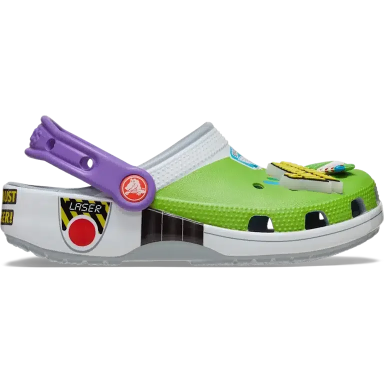 Classic Clog de Buzz de Disney Pixar: Toy Story para niños pequeños Classic Clog de Buzz de Disney Pixar: Toy Story para niños pequeños