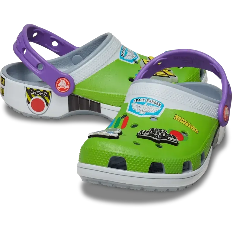Classic Clog de Buzz de Disney Pixar: Toy Story para niños pequeños Classic Clog de Buzz de Disney Pixar: Toy Story para niños pequeños