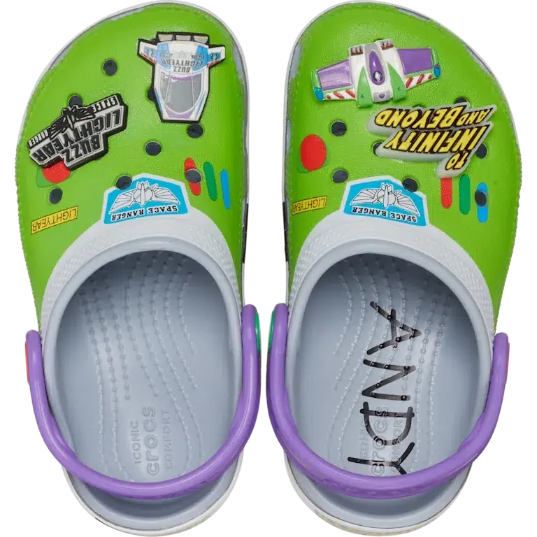 Classic Clog de Buzz de Disney Pixar: Toy Story para niños pequeños Classic Clog de Buzz de Disney Pixar: Toy Story para niños pequeños