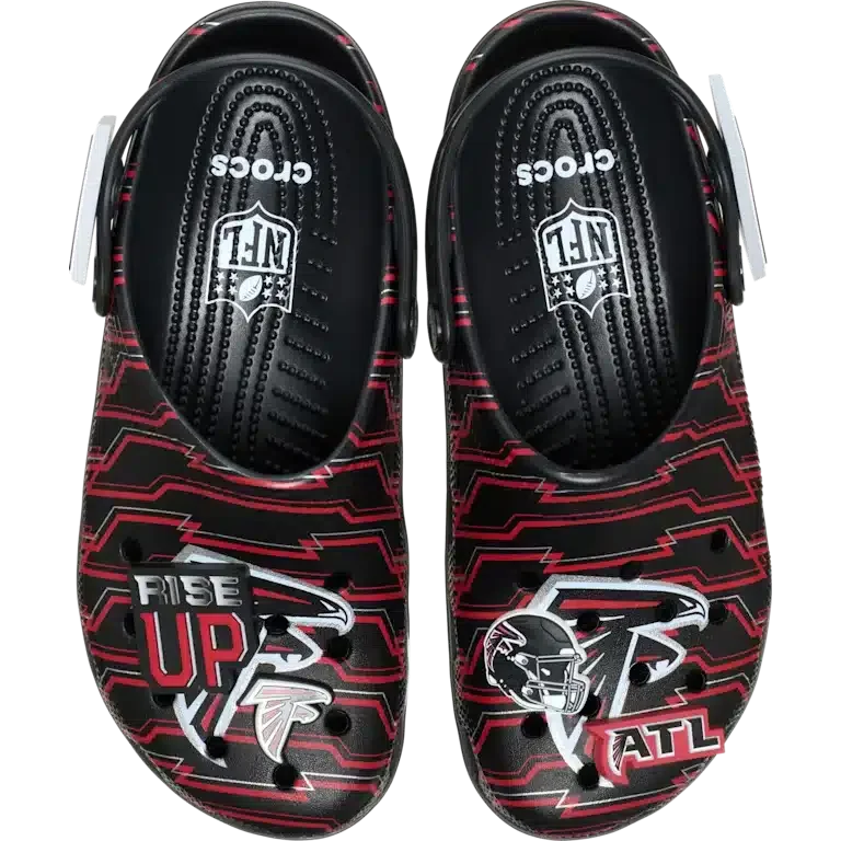 Classic Clog de los Atlanta Falcons de la NFL Classic Clog de los Atlanta Falcons de la NFL