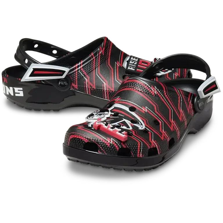 Classic Clog de los Atlanta Falcons de la NFL Classic Clog de los Atlanta Falcons de la NFL