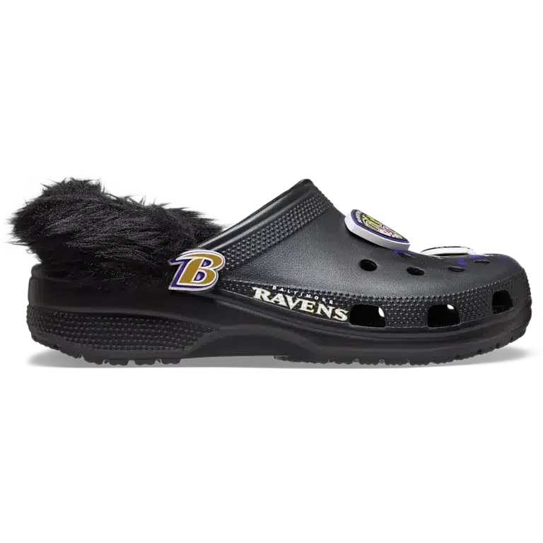 Classic Clog de los Baltimore Ravens de la NFL Classic Clog de los Baltimore Ravens de la NFL
