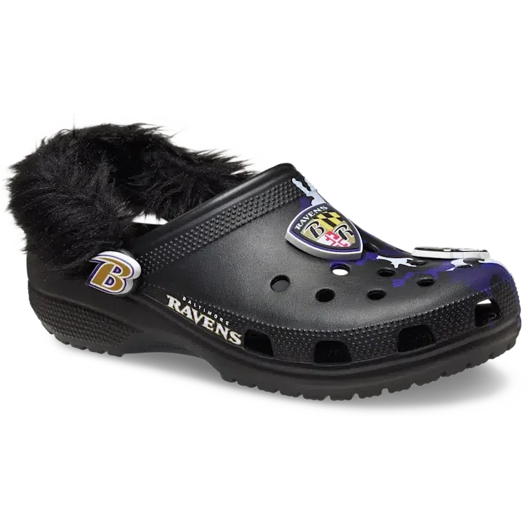 Classic Clog de los Baltimore Ravens de la NFL Classic Clog de los Baltimore Ravens de la NFL