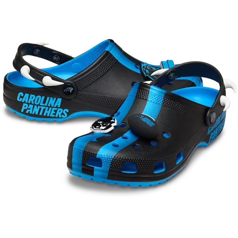 Classic Clog de los Carolina Panthers de la NFL Classic Clog de los Carolina Panthers de la NFL