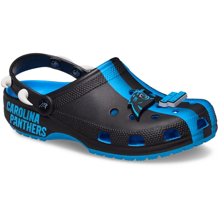 Classic Clog de los Carolina Panthers de la NFL Classic Clog de los Carolina Panthers de la NFL
