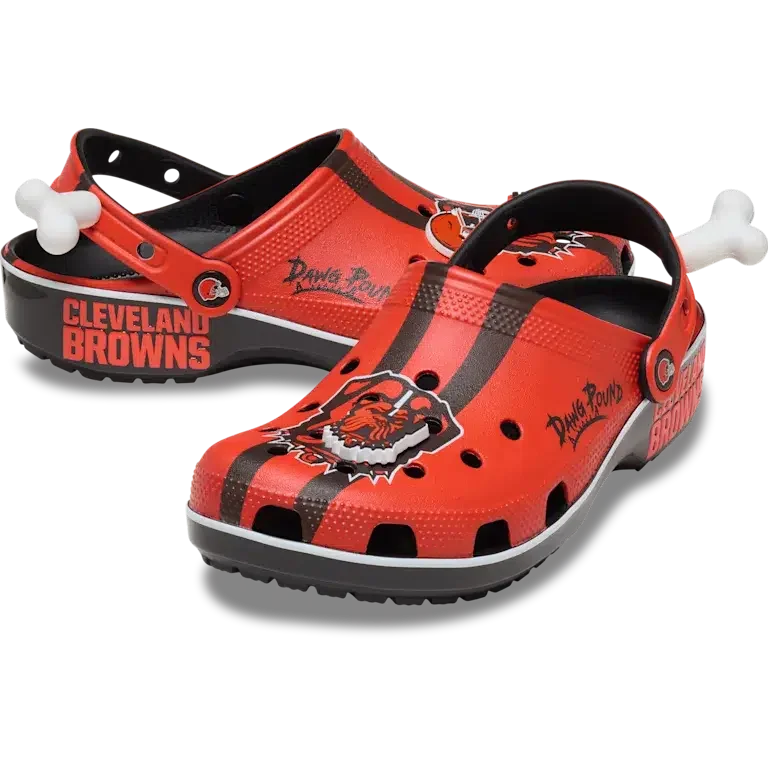 Classic Clog de los Cleveland Browns de la NFL Classic Clog de los Cleveland Browns de la NFL