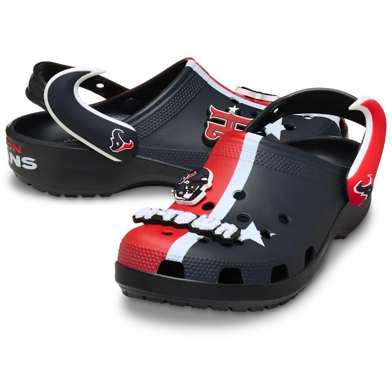 Classic Clog de los Houston Texans de la NFL Classic Clog de los Houston Texans de la NFL