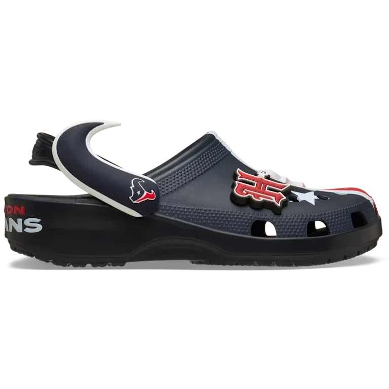 Classic Clog de los Houston Texans de la NFL Classic Clog de los Houston Texans de la NFL