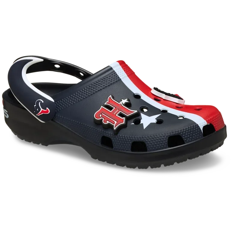 Classic Clog de los Houston Texans de la NFL Classic Clog de los Houston Texans de la NFL
