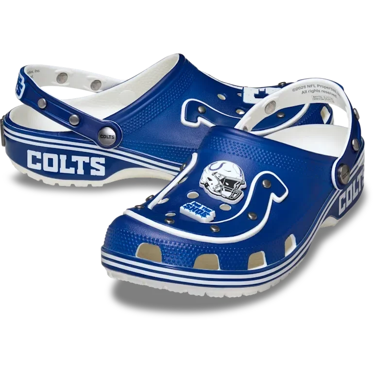 Classic Clog de los Indianapolis Colts de la NFL Classic Clog de los Indianapolis Colts de la NFL
