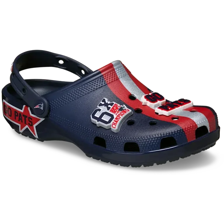 Classic Clog de los New England Patriots de la NFL Classic Clog de los New England Patriots de la NFL