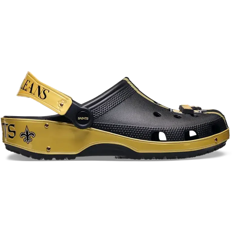 Classic Clog de los New Orleans Saints de la NFL Classic Clog de los New Orleans Saints de la NFL