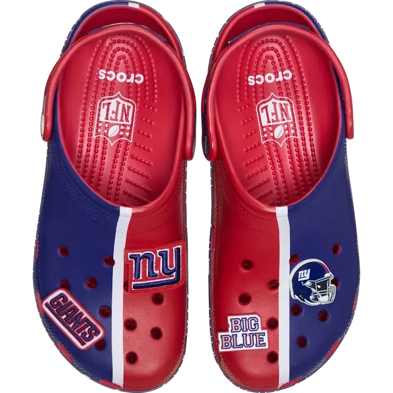 Classic Clog de los New York Giants de la NFL Classic Clog de los New York Giants de la NFL