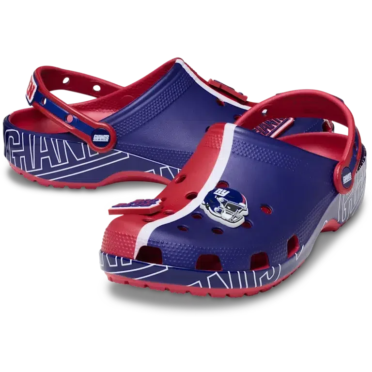 Classic Clog de los New York Giants de la NFL Classic Clog de los New York Giants de la NFL