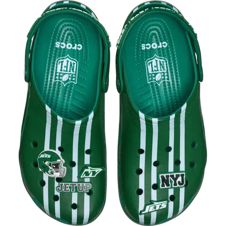 Classic Clog de los New York Jets de la NFL Classic Clog de los New York Jets de la NFL