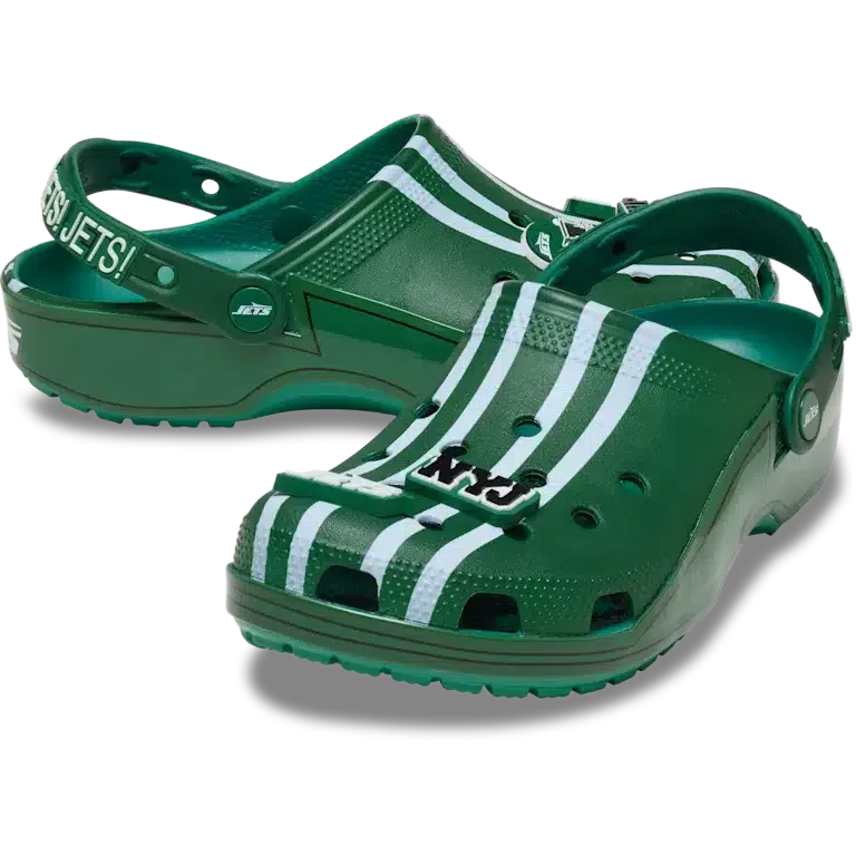 Classic Clog de los New York Jets de la NFL Classic Clog de los New York Jets de la NFL