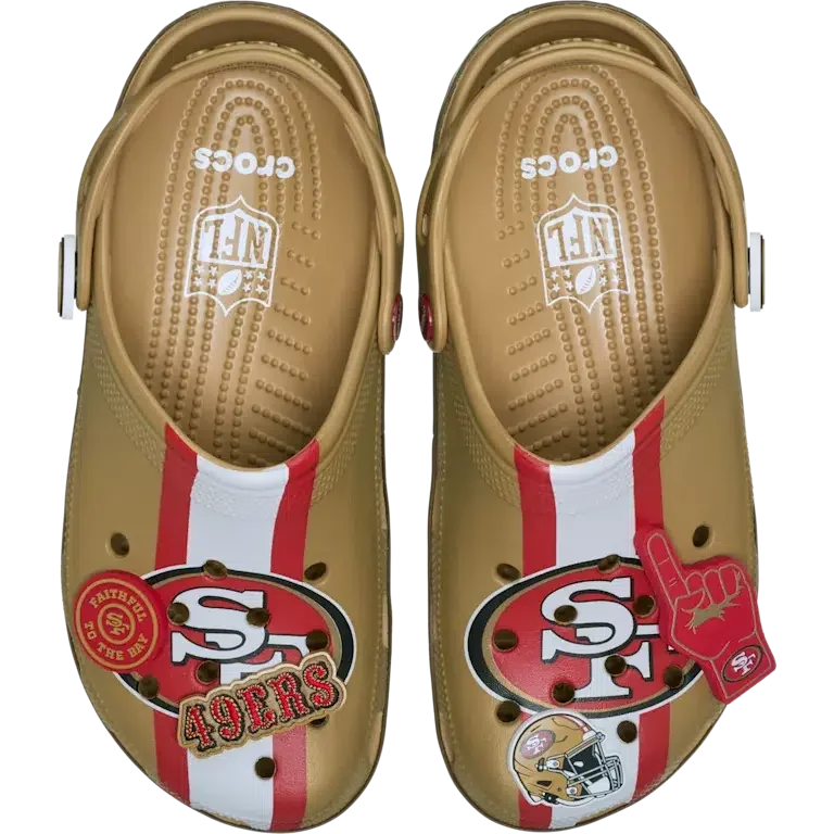 Classic Clog de los San Francisco 49ers de la NFL Classic Clog de los San Francisco 49ers de la NFL