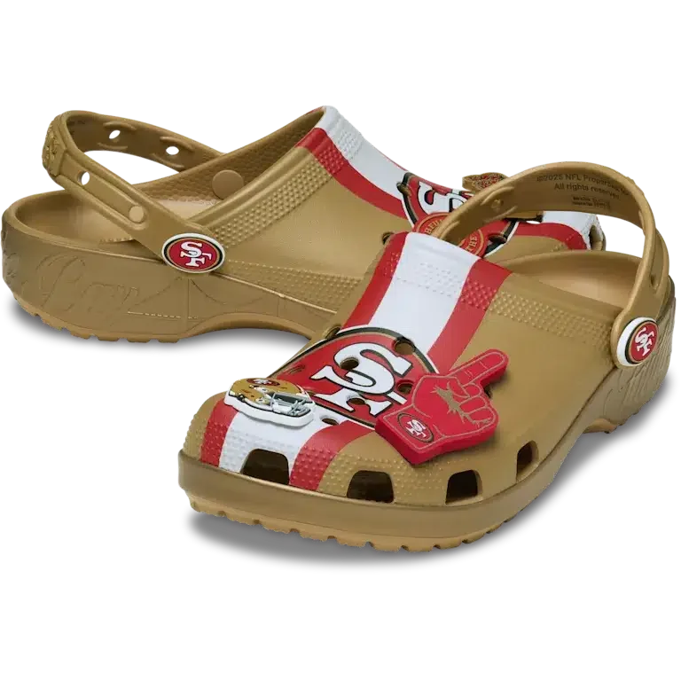 Classic Clog de los San Francisco 49ers de la NFL Classic Clog de los San Francisco 49ers de la NFL