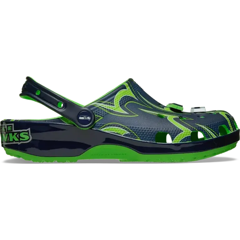 Classic Clog de los Seattle Seahawks de la NFL Classic Clog de los Seattle Seahawks de la NFL