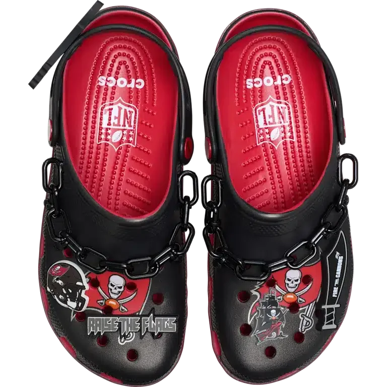 Classic Clog de los Tampa Bay Buccaneers de la NFL Classic Clog de los Tampa Bay Buccaneers de la NFL